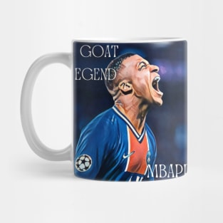 The GOAT, The LEGEND Mbappe! Mug